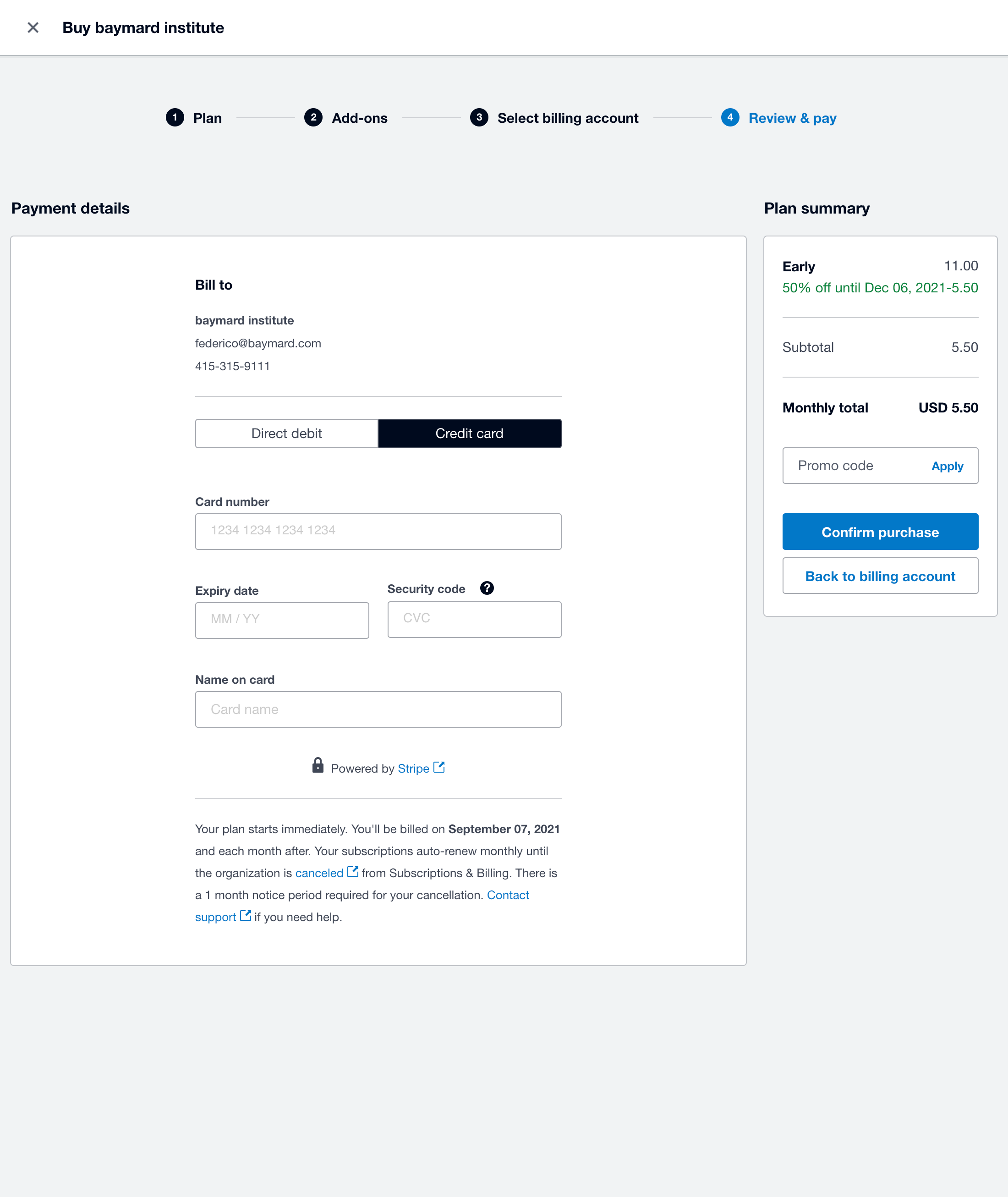 Xero’s Payment 596 of 1013 Payment Examples Baymard Institute