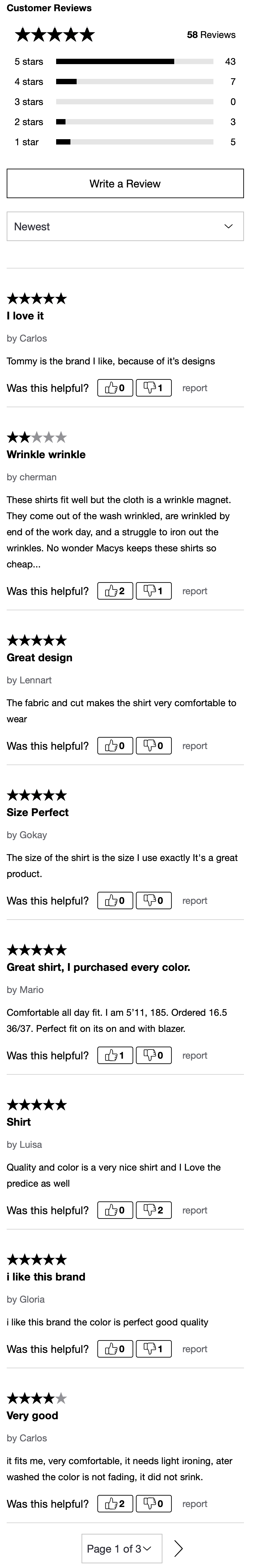 Mobile screenshot of Macy’s