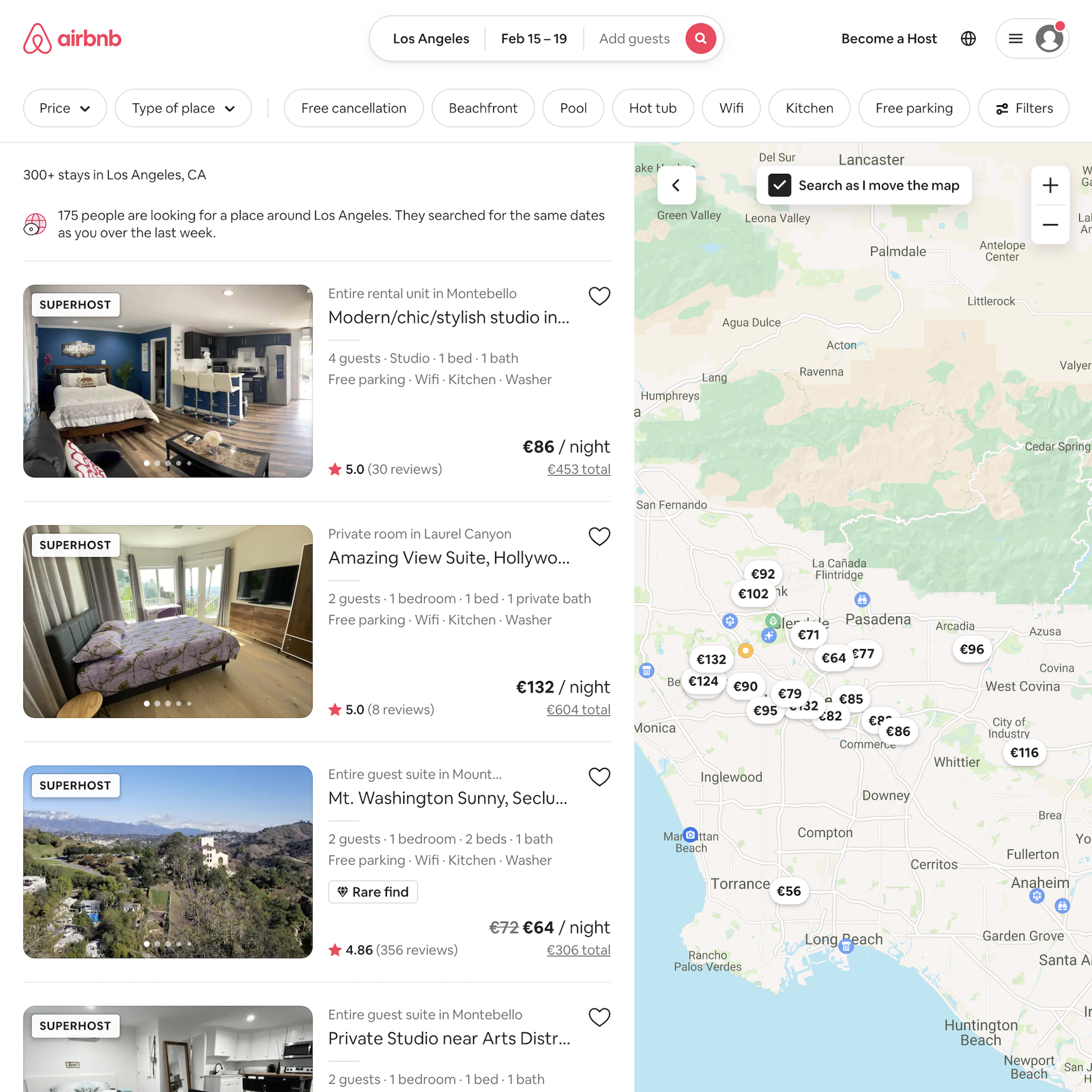 Desktop screenshot of Airbnb