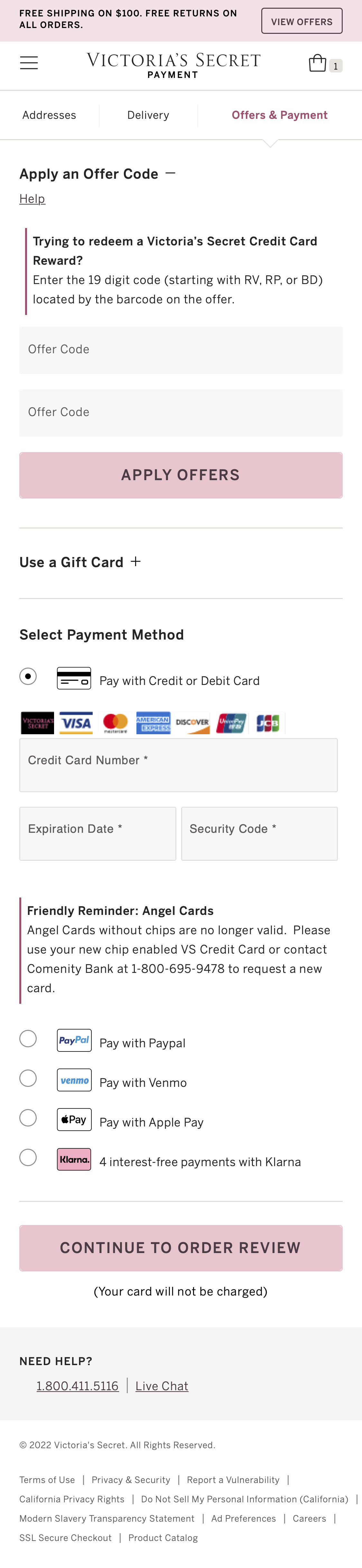 How do I pay my Victoria’s Secret bill over the phone? Leia aqui How