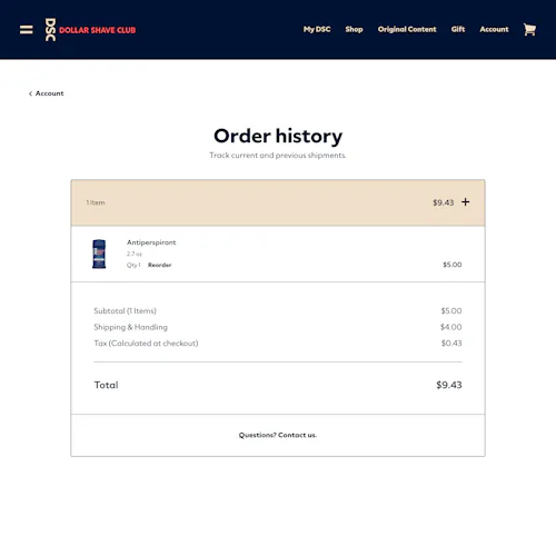 75 ‘Orders Overview’ Design Examples – Baymard Institute