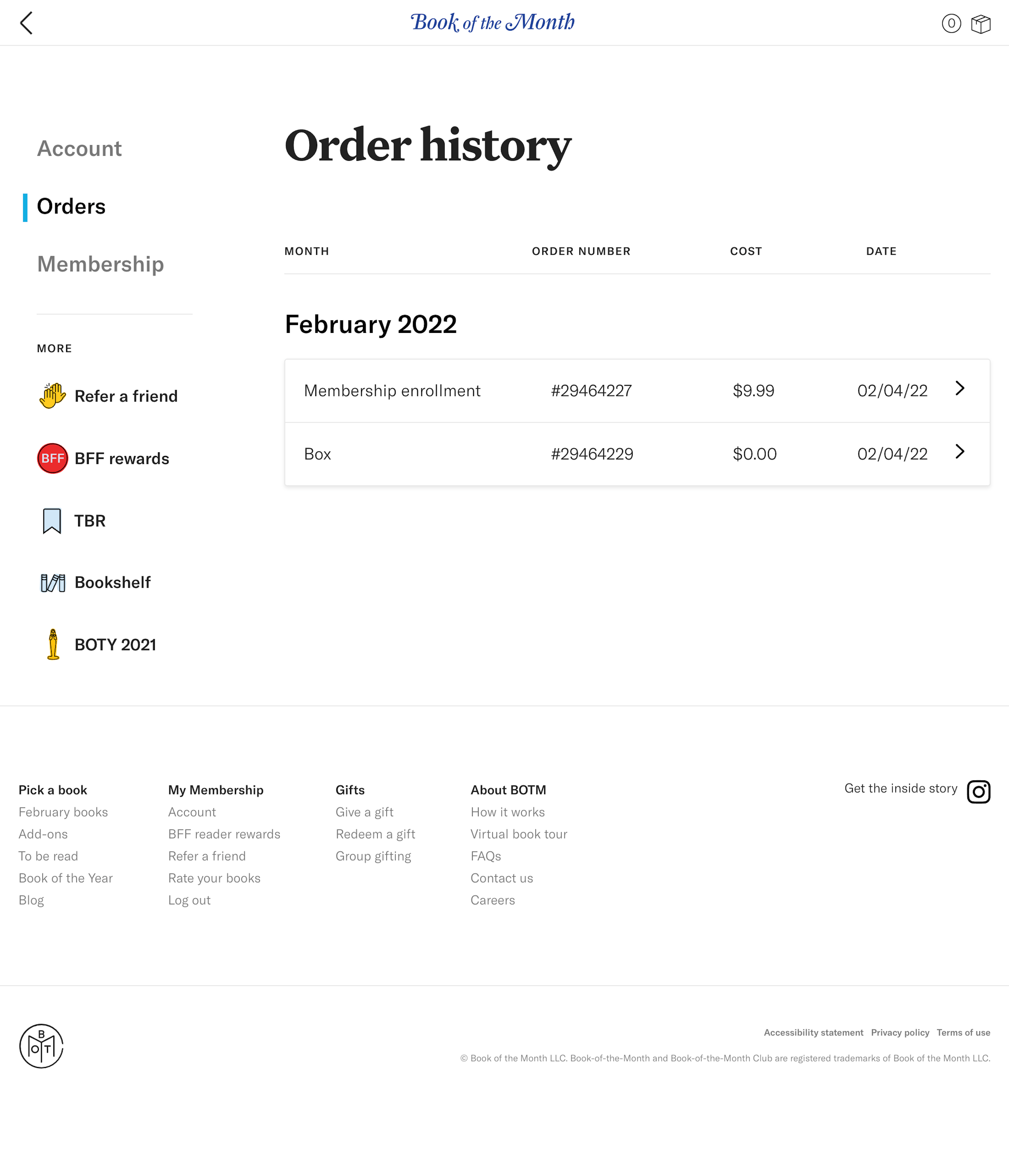 H&M's Orders Overview – 52 of 81 Orders Overview Examples – Baymard  Institute