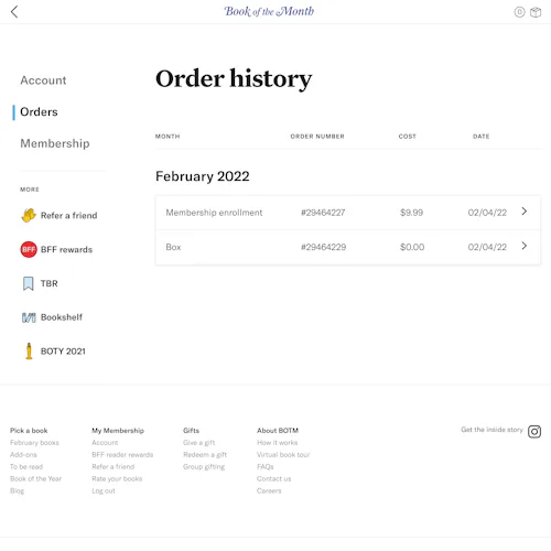 75 ‘Orders Overview’ Design Examples – Baymard Institute