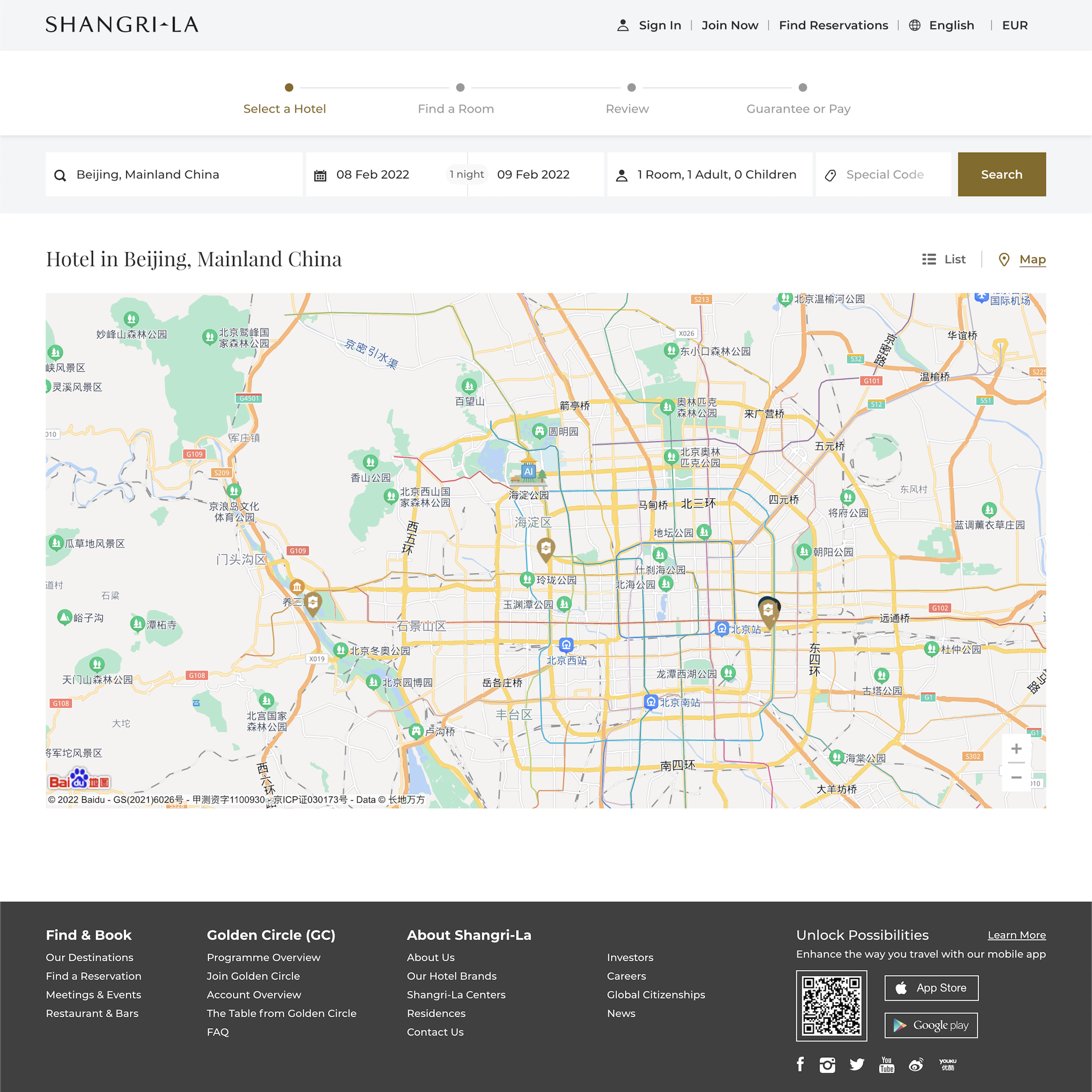 Desktop screenshot of Shangri-La