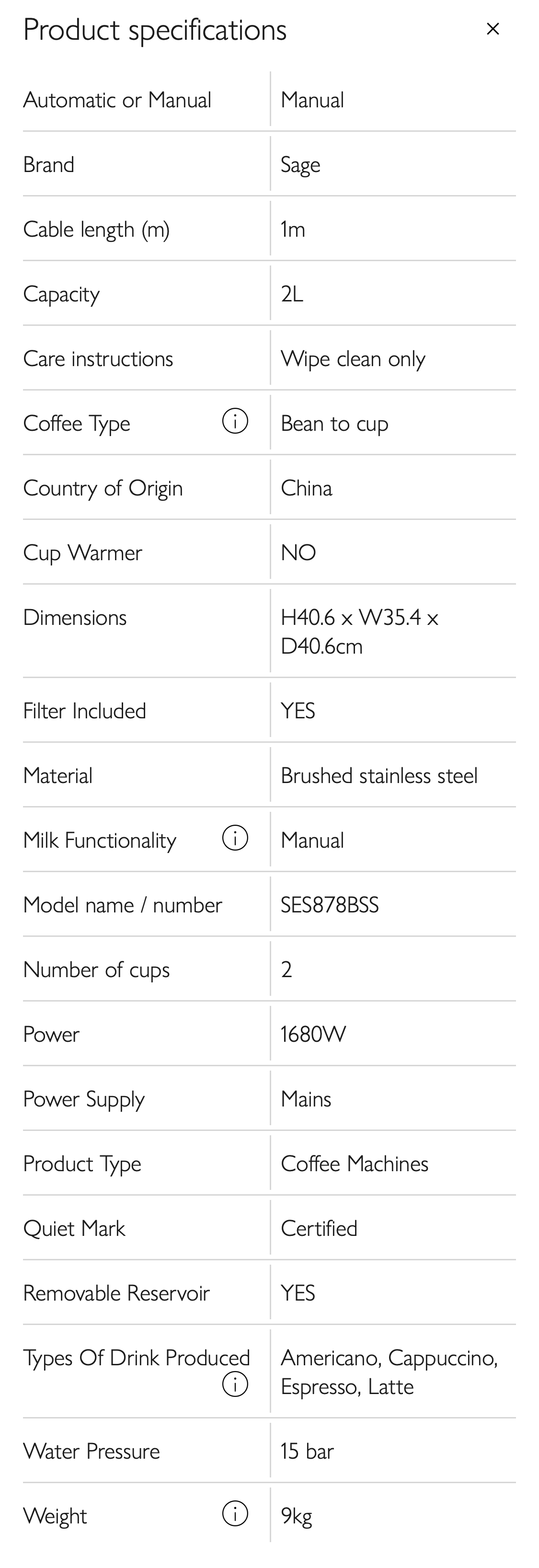 John Lewis’ Mobile Spec Sheet 132 of 291 Spec Sheet Examples