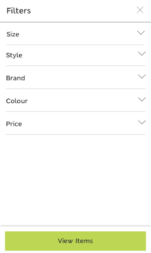Mobile screenshot of Marks & Spencer