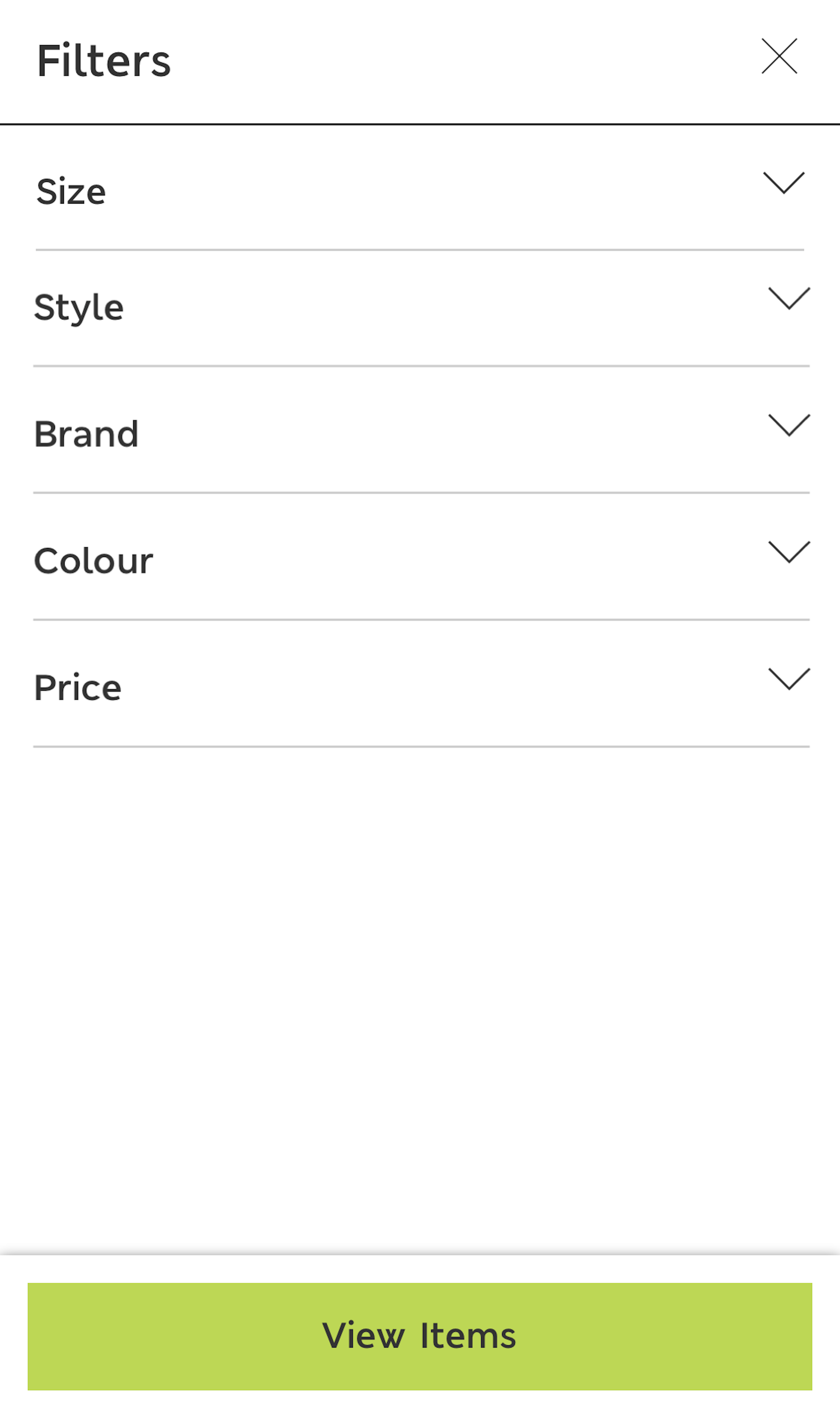 Mobile screenshot of Marks & Spencer