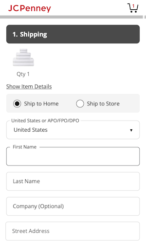 681 ‘Shipping Address’ Design Examples – Baymard Institute