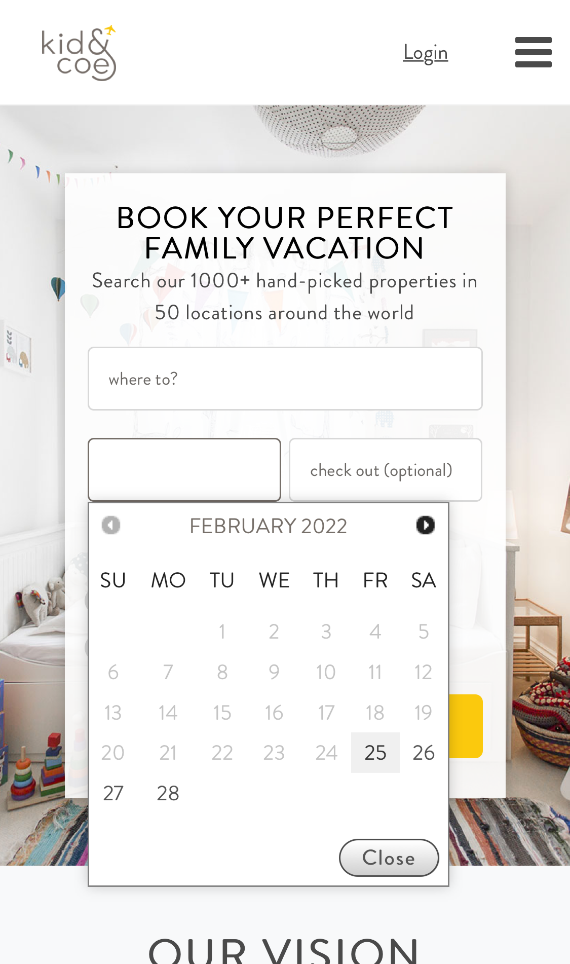 Mobile screenshot of Kid & Coe