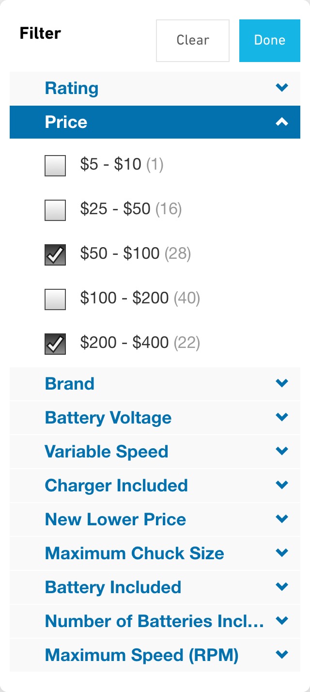 Mobile screenshot of Lowe’s