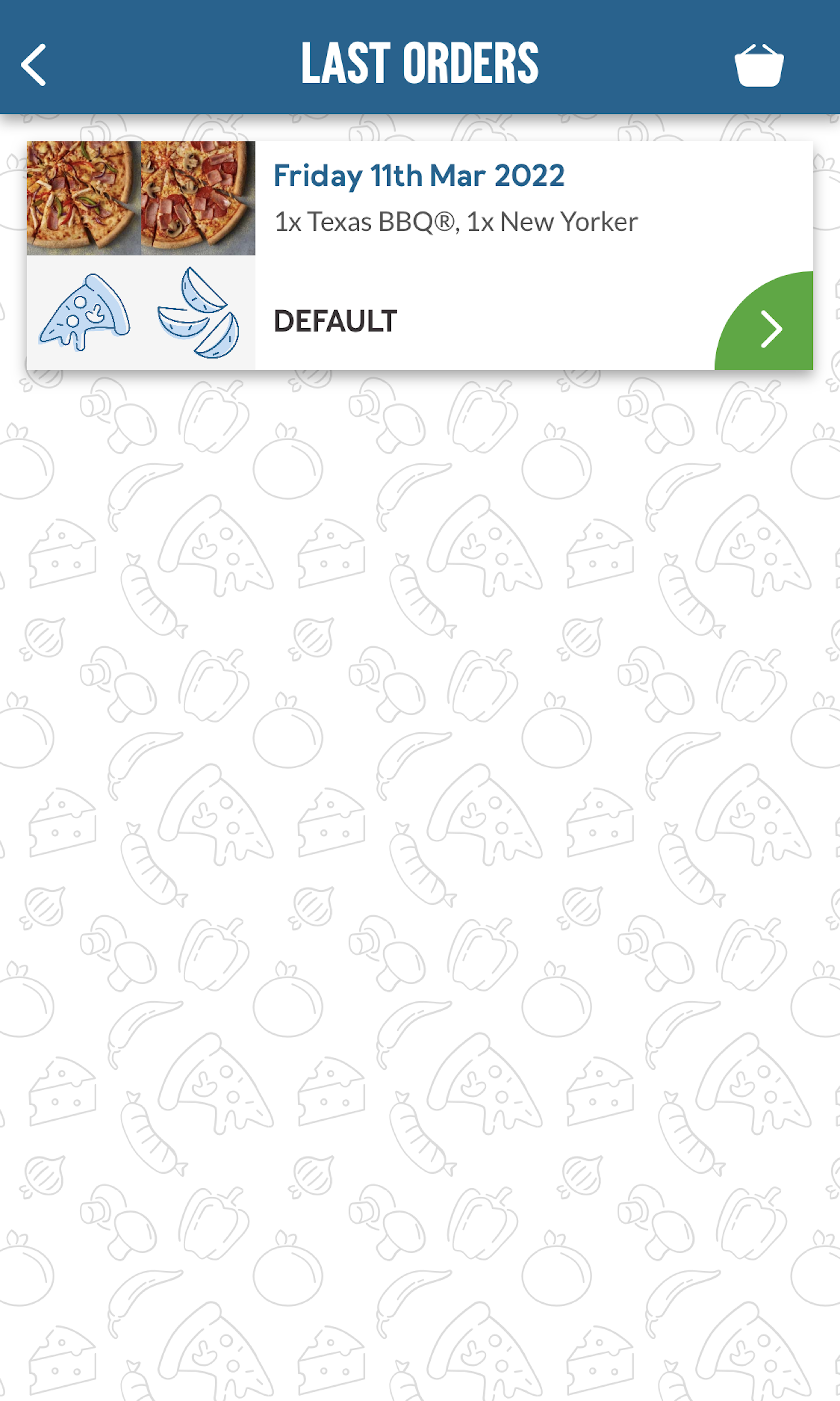 Mobile screenshot of Domino’s Pizza