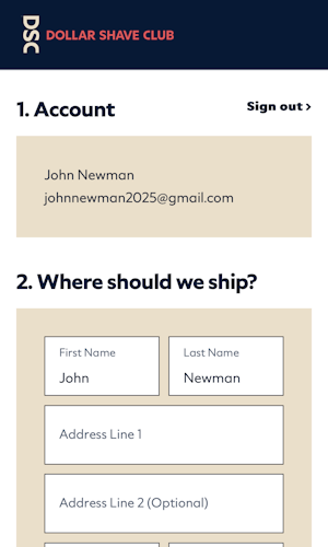 681 ‘Shipping Address’ Design Examples – Baymard Institute