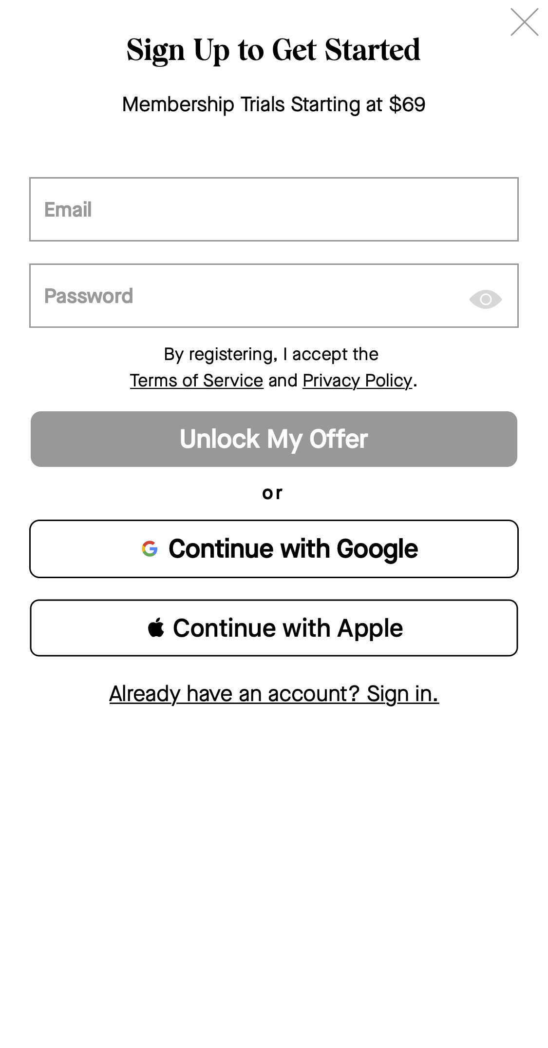 Mobile screenshot of undefined
