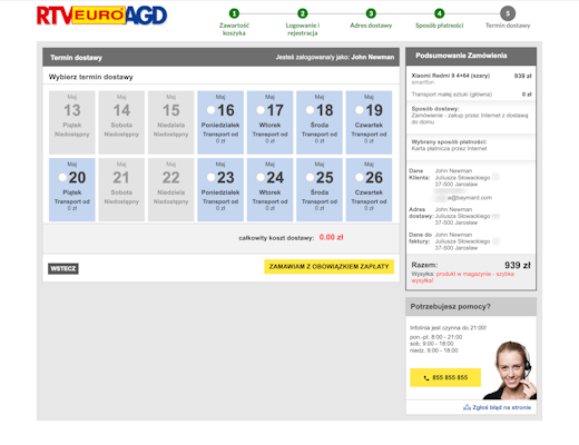 Desktop screenshot of RTV Euro AGD