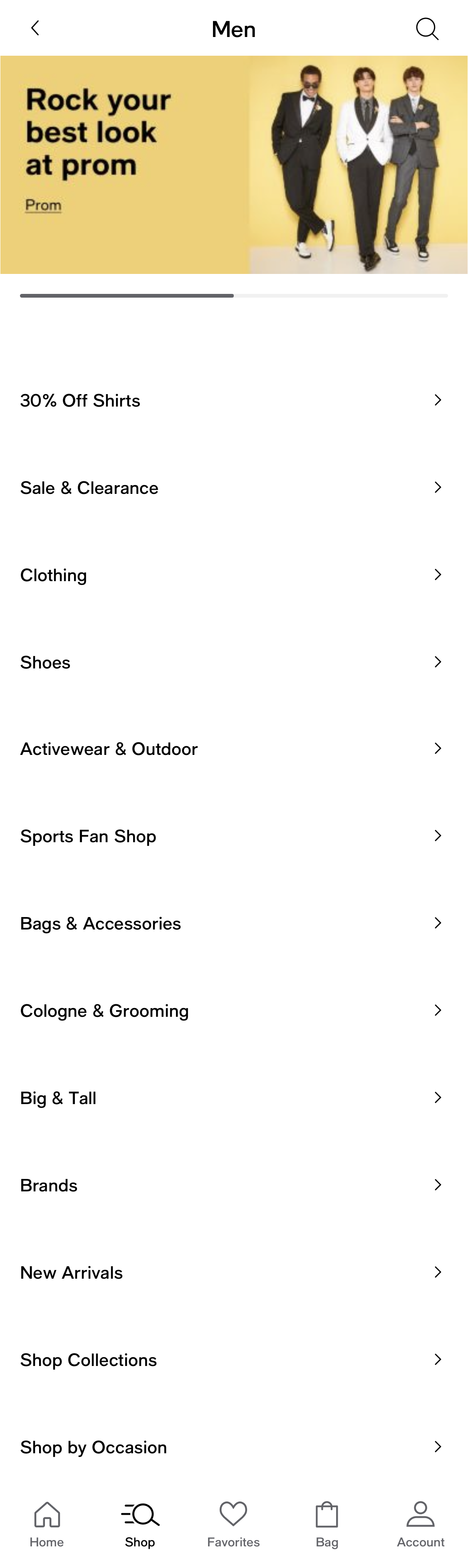 Mobile screenshot of Macy’s