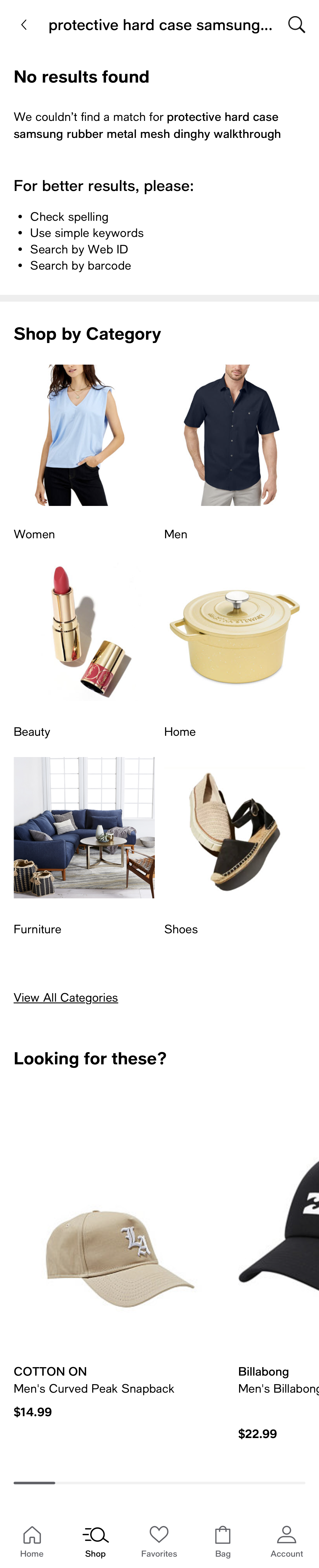 Mobile screenshot of Macy’s