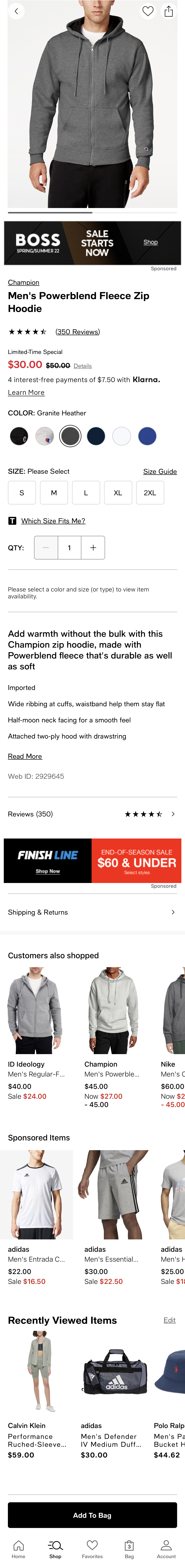 Mobile screenshot of Macy’s
