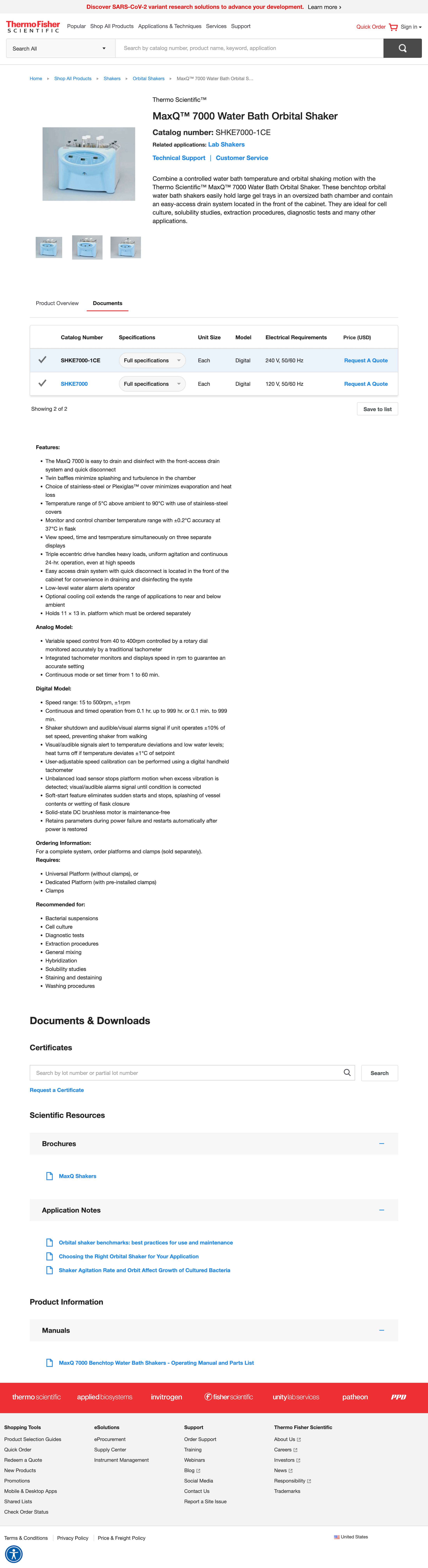 Thermo Fisher UX Case Study Baymard Institute