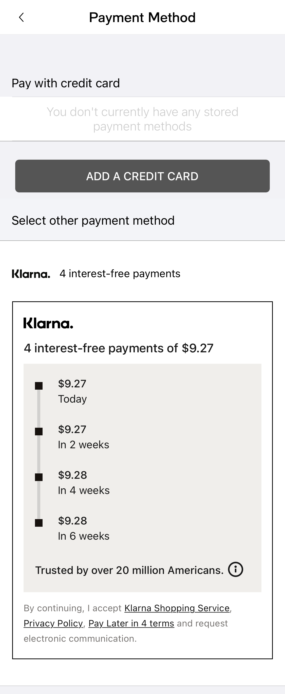 Mobile screenshot of Macy’s