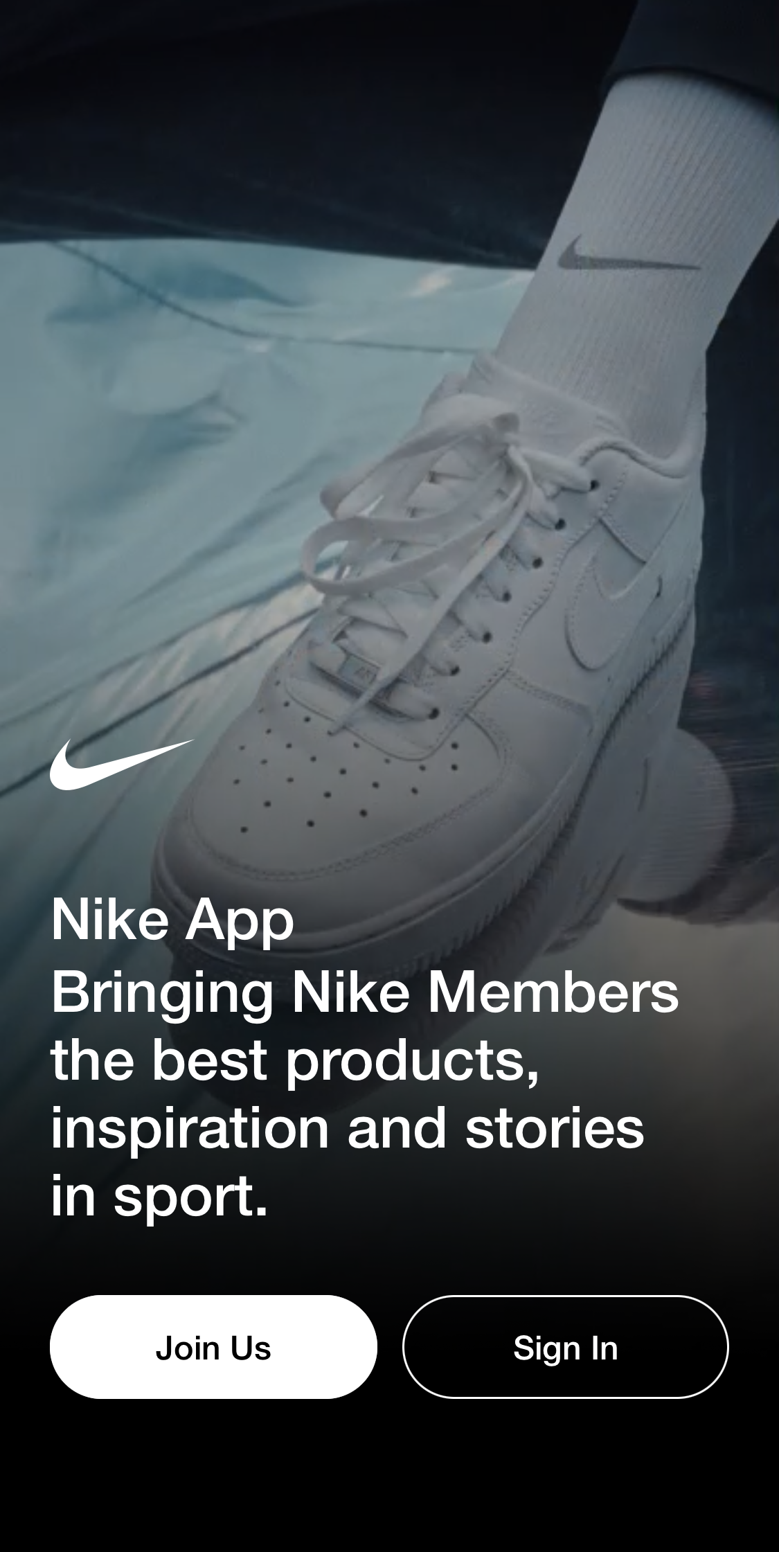 Mobile screenshot of Nike