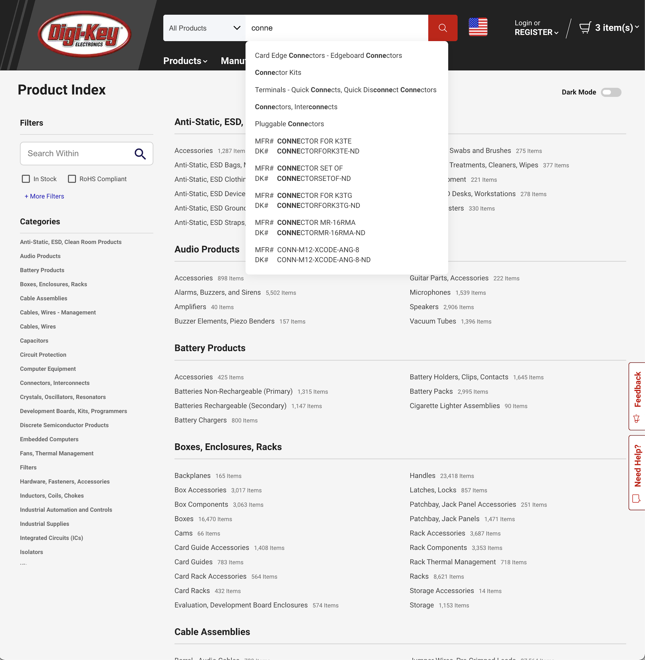 DigiKey’s Suggestions 348 of 760