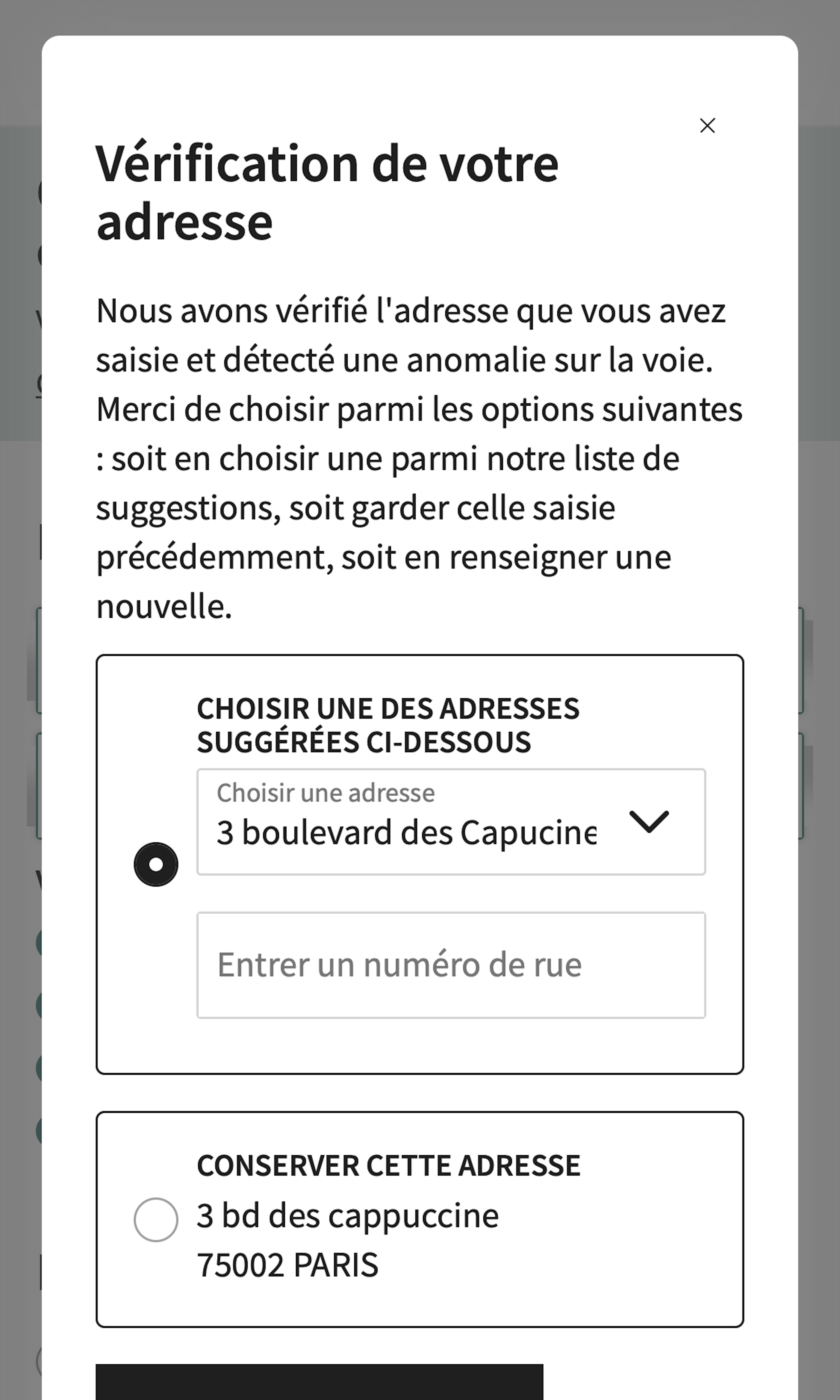 Mobile screenshot of La Redoute