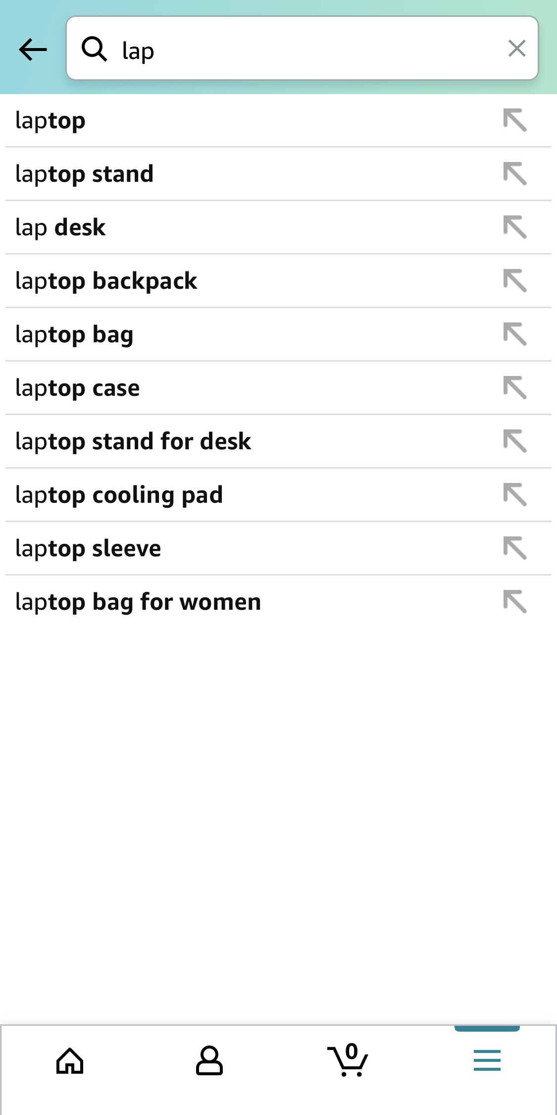 Mobile screenshot of Amazon