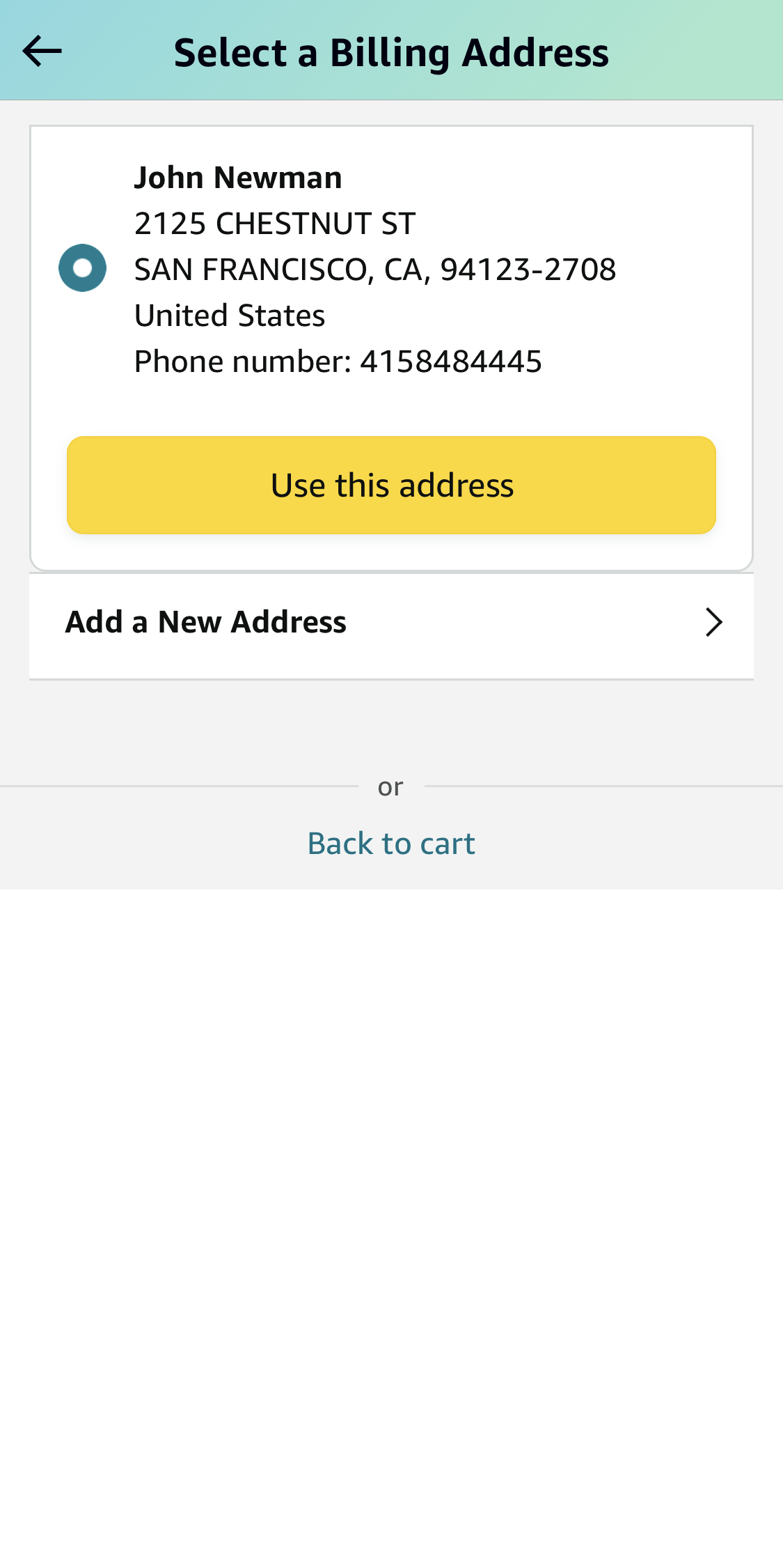 Mobile screenshot of Amazon