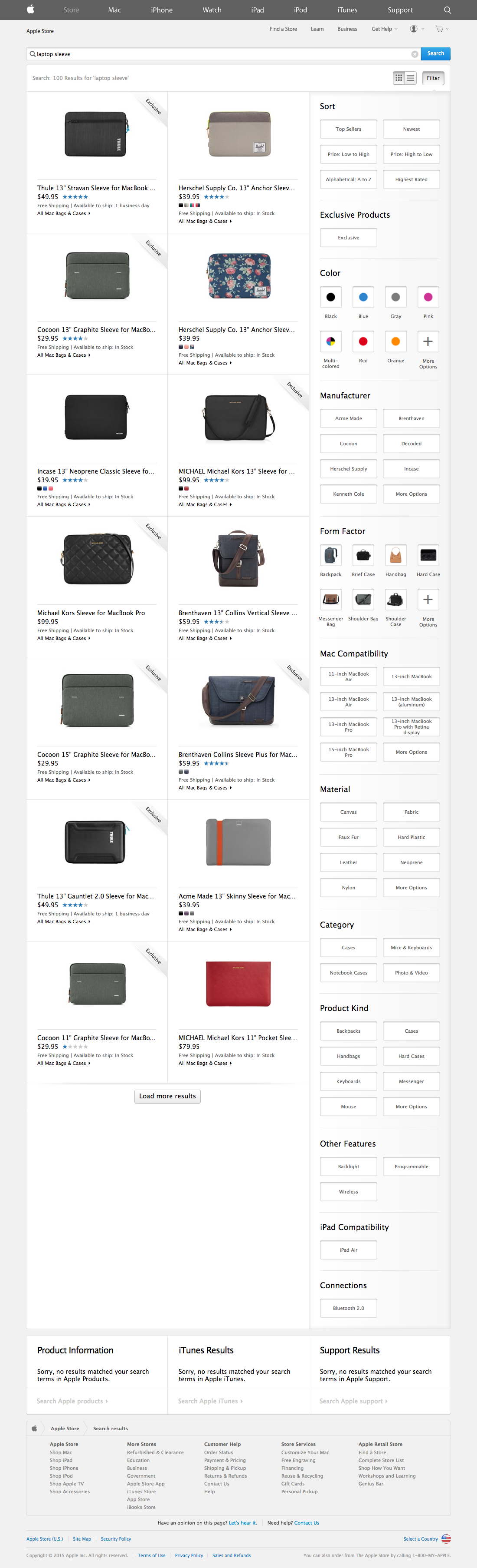 Desktop screenshot of Apple