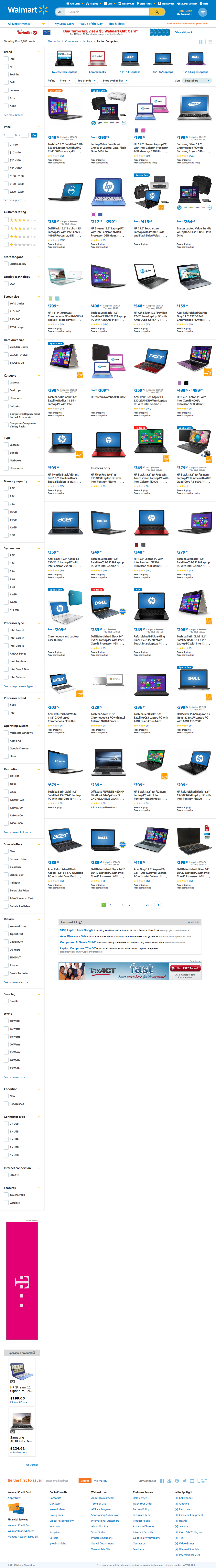 Desktop screenshot of Walmart