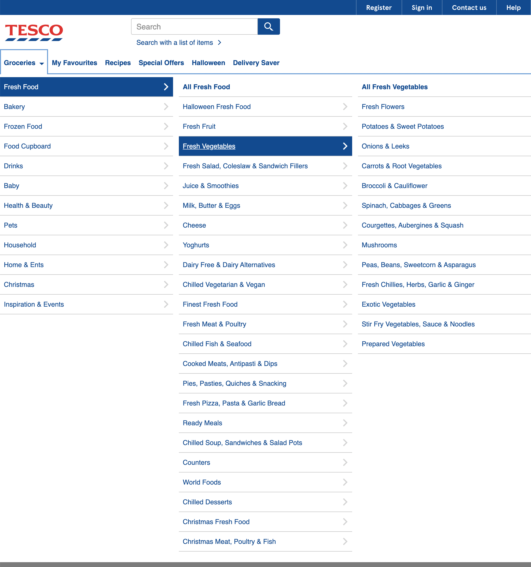 Tesco’s E-Commerce UX Case Study – Baymard Institute