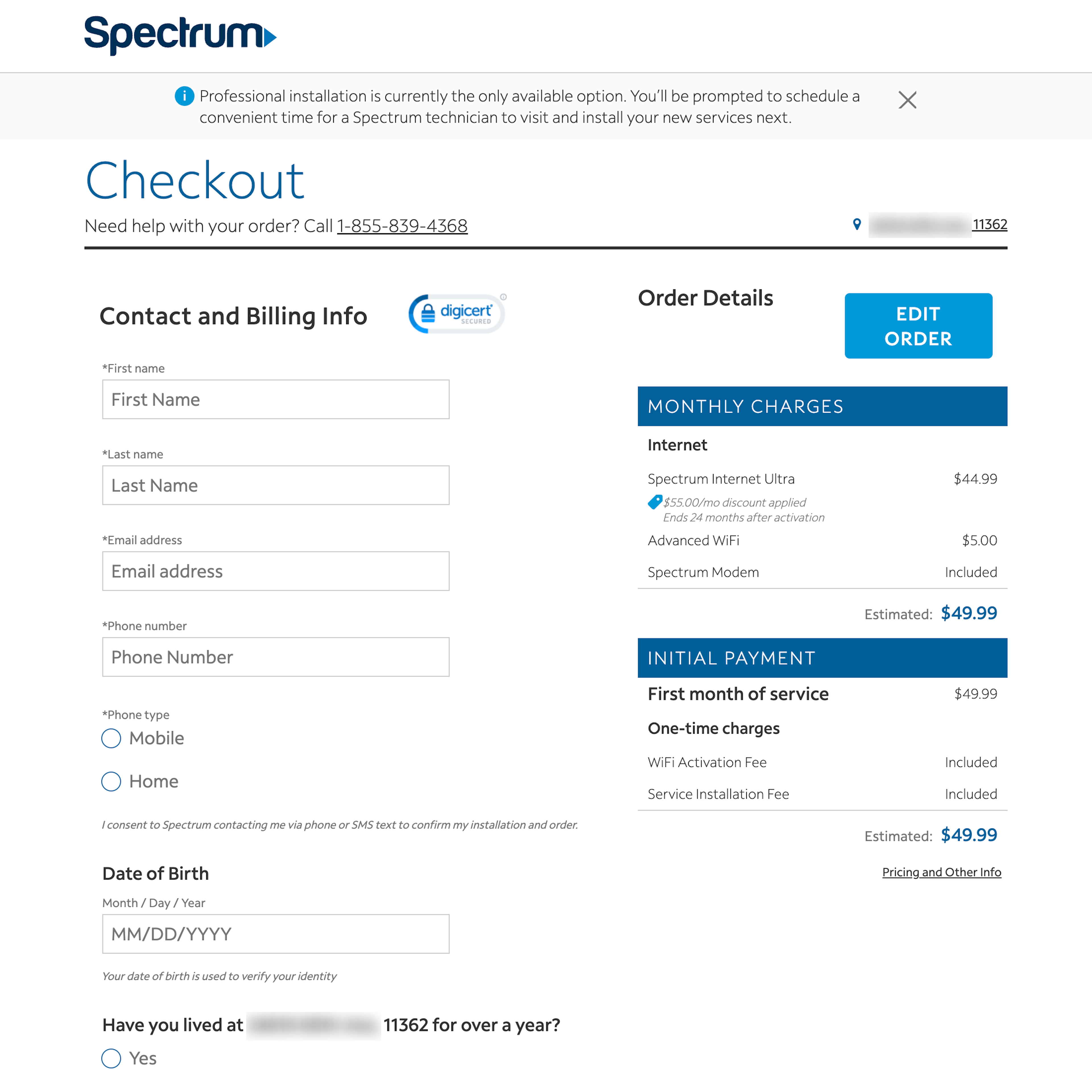 Desktop screenshot of Spectrum