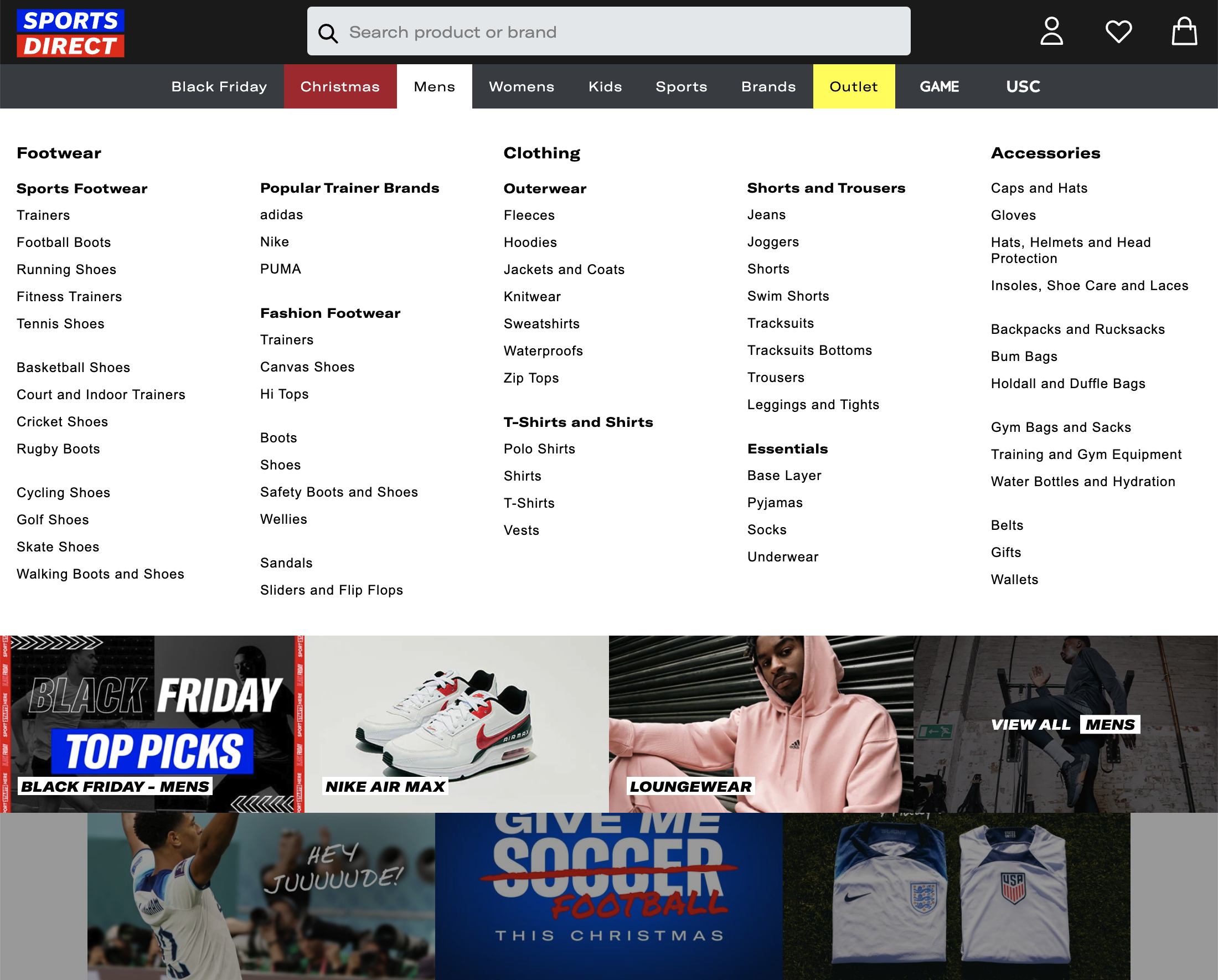 1023 ‘Main Navigation’ Design Examples – Baymard Institute