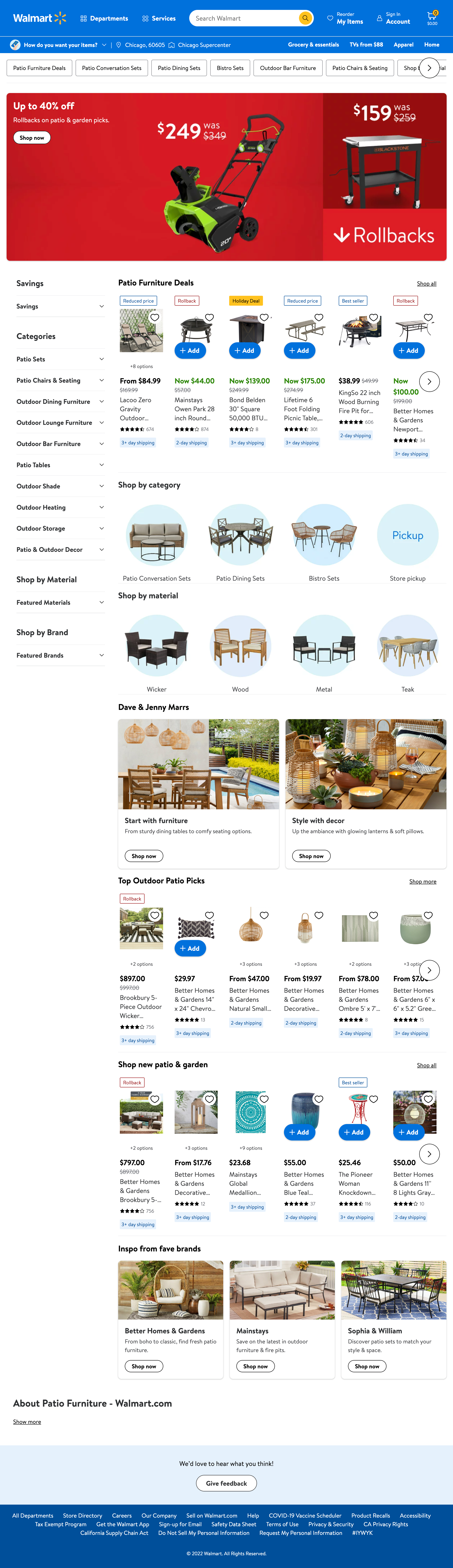 Desktop screenshot of Walmart
