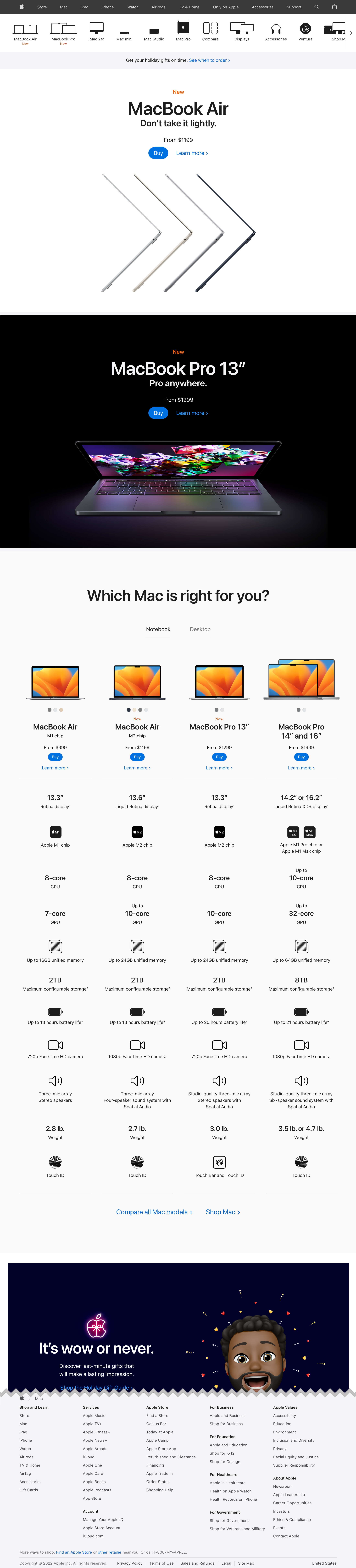 Desktop screenshot of Apple