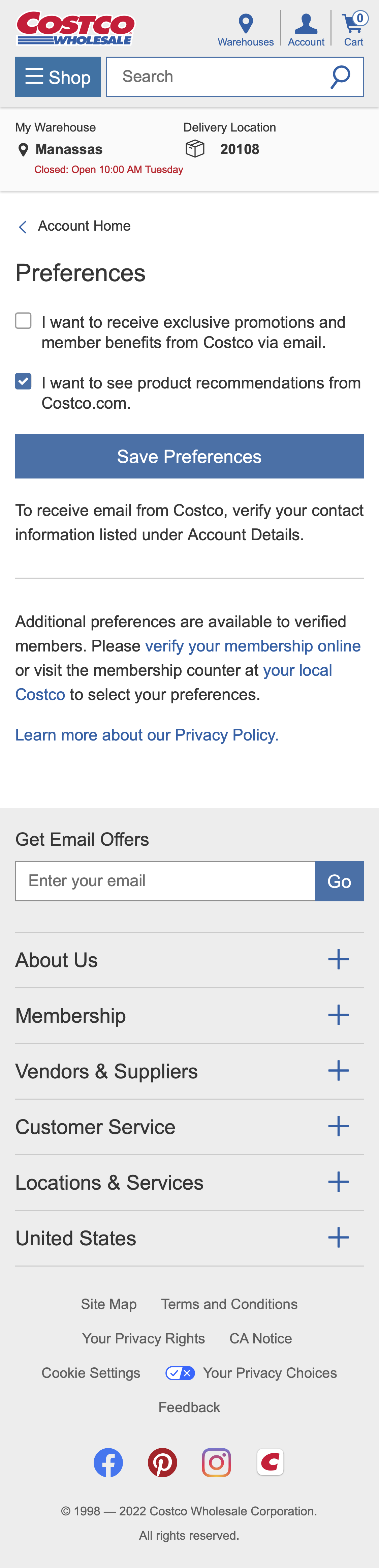 Costco’s Mobile Newsletter Management 170 of 340 Newsletter