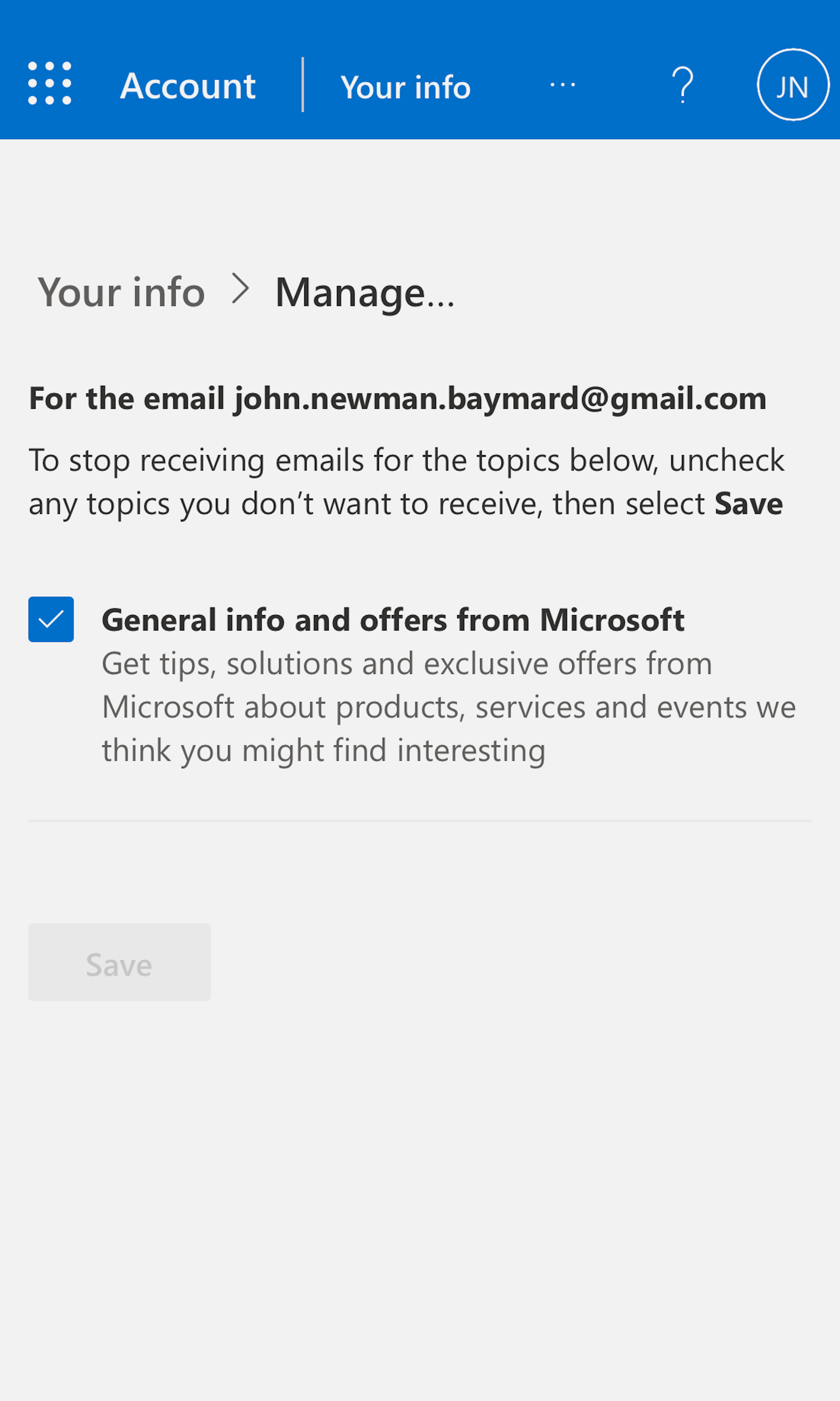 Mobile screenshot of Microsoft