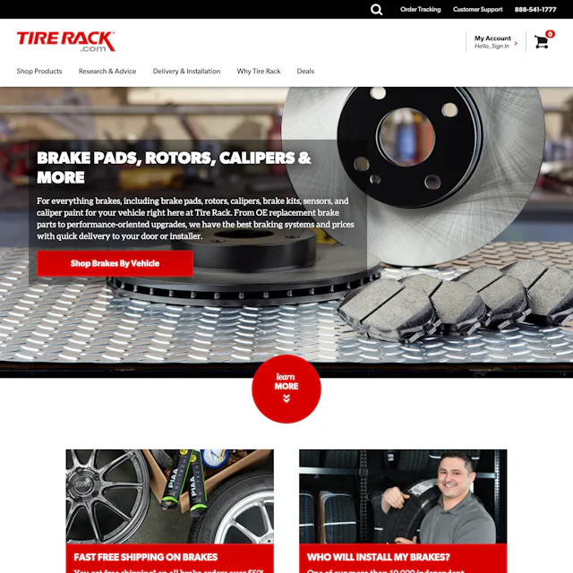 TireRack.com’s E-Commerce UX Case Study – Baymard Institute