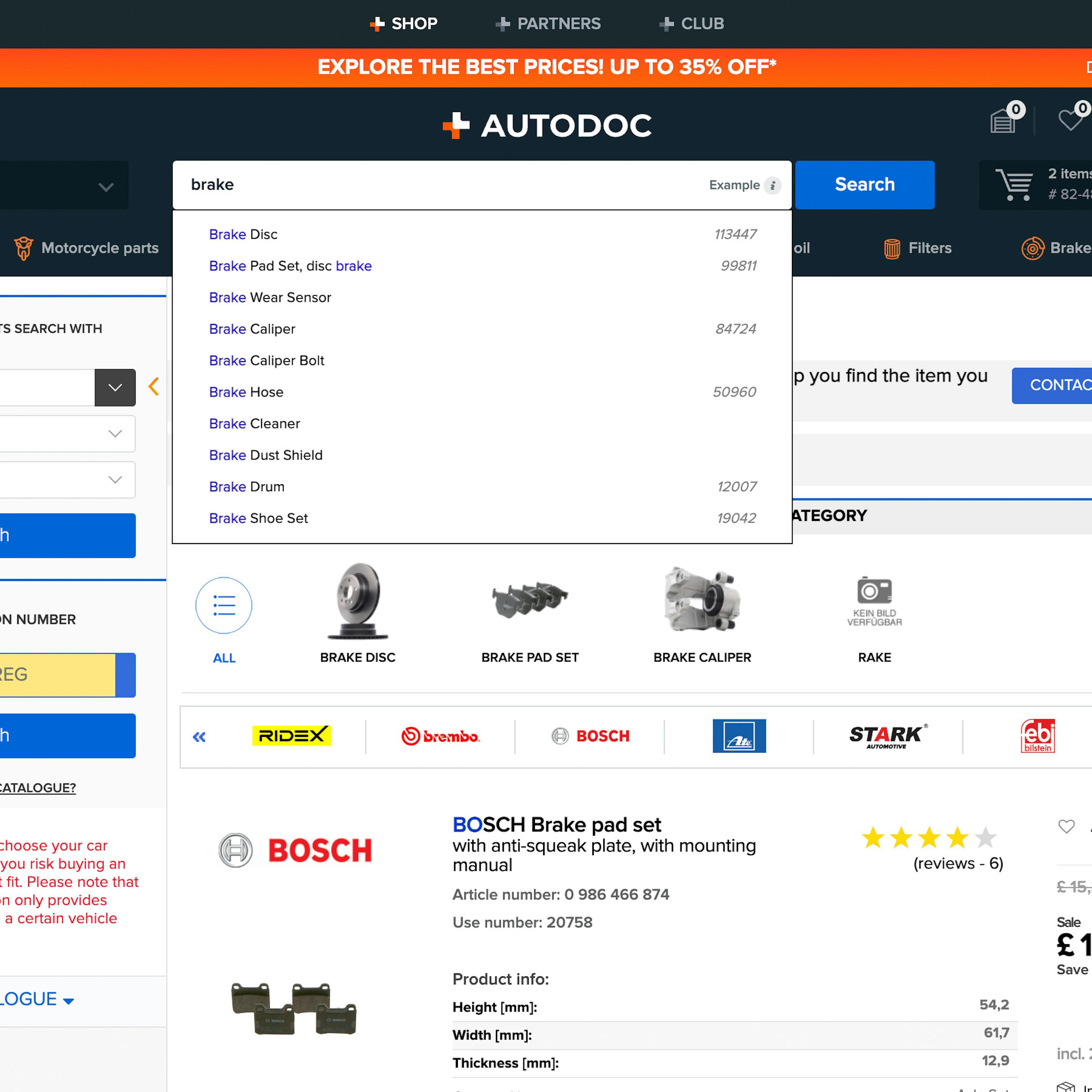 Desktop screenshot of AutoDoc