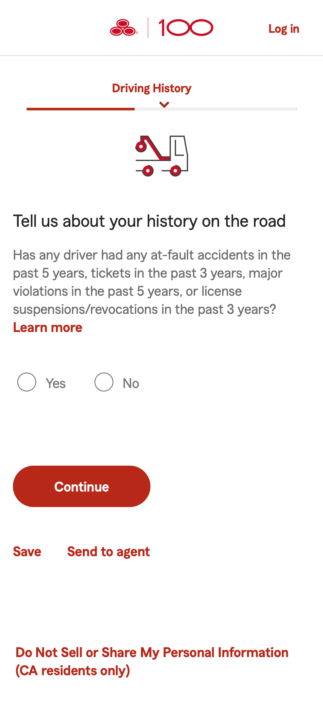 Mobile screenshot of State Farm