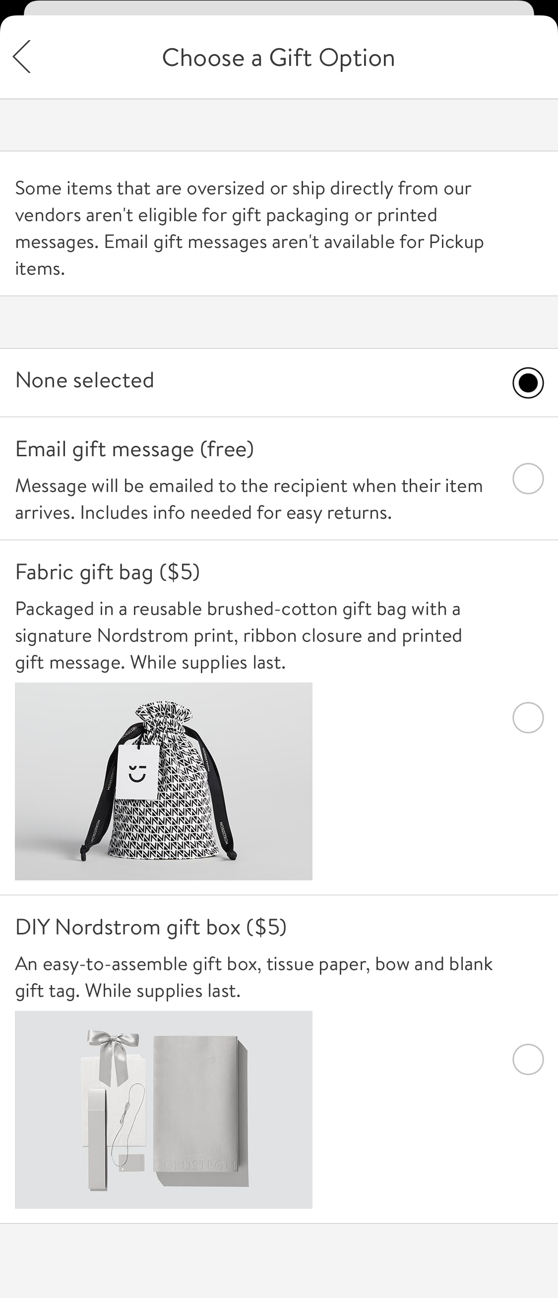 Mobile screenshot of Nordstrom