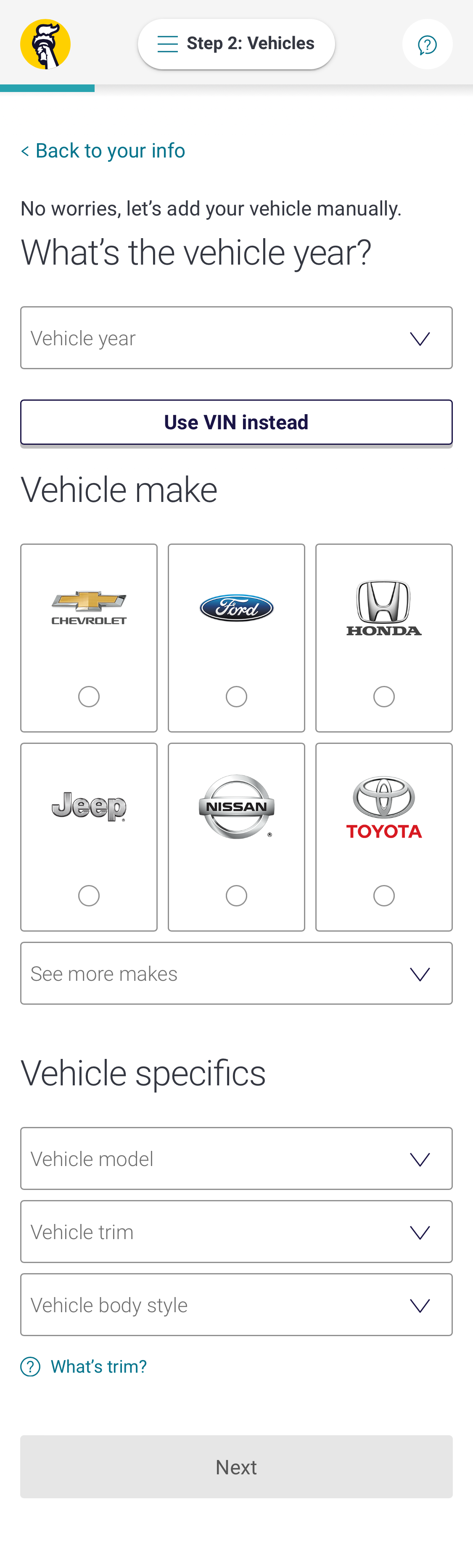 Mobile screenshot of Liberty Mutual