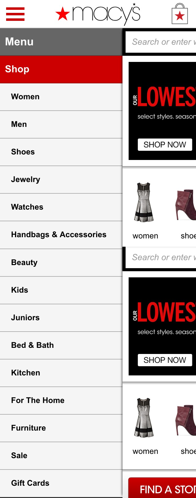 Macy's online 2025 mens shoes