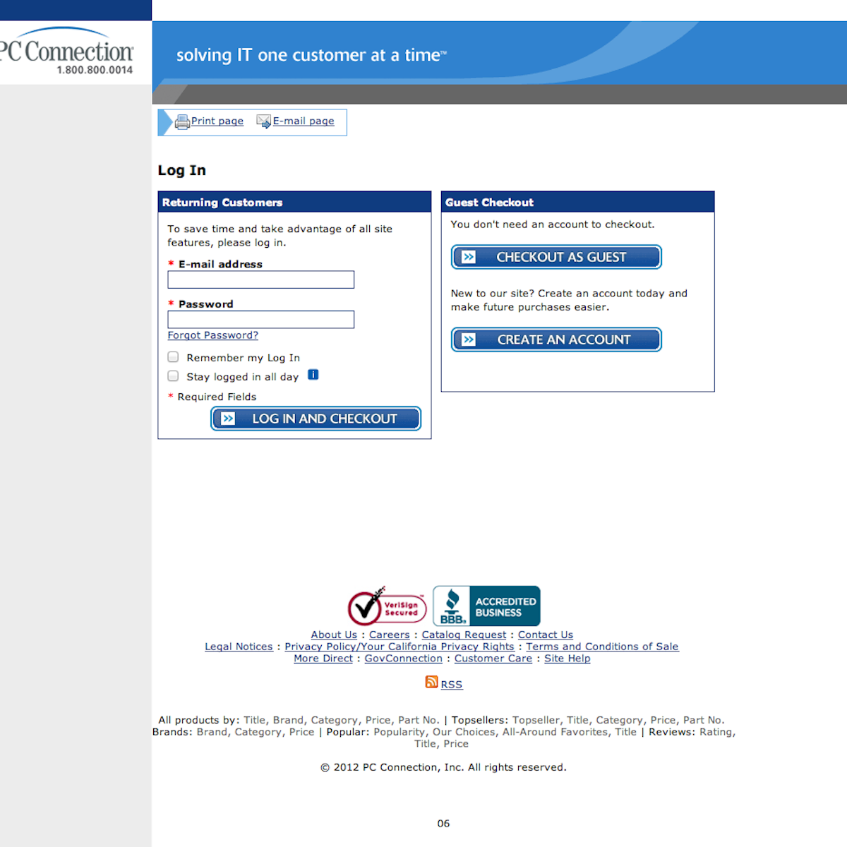 PC Connection UX Case Study – Baymard Institute