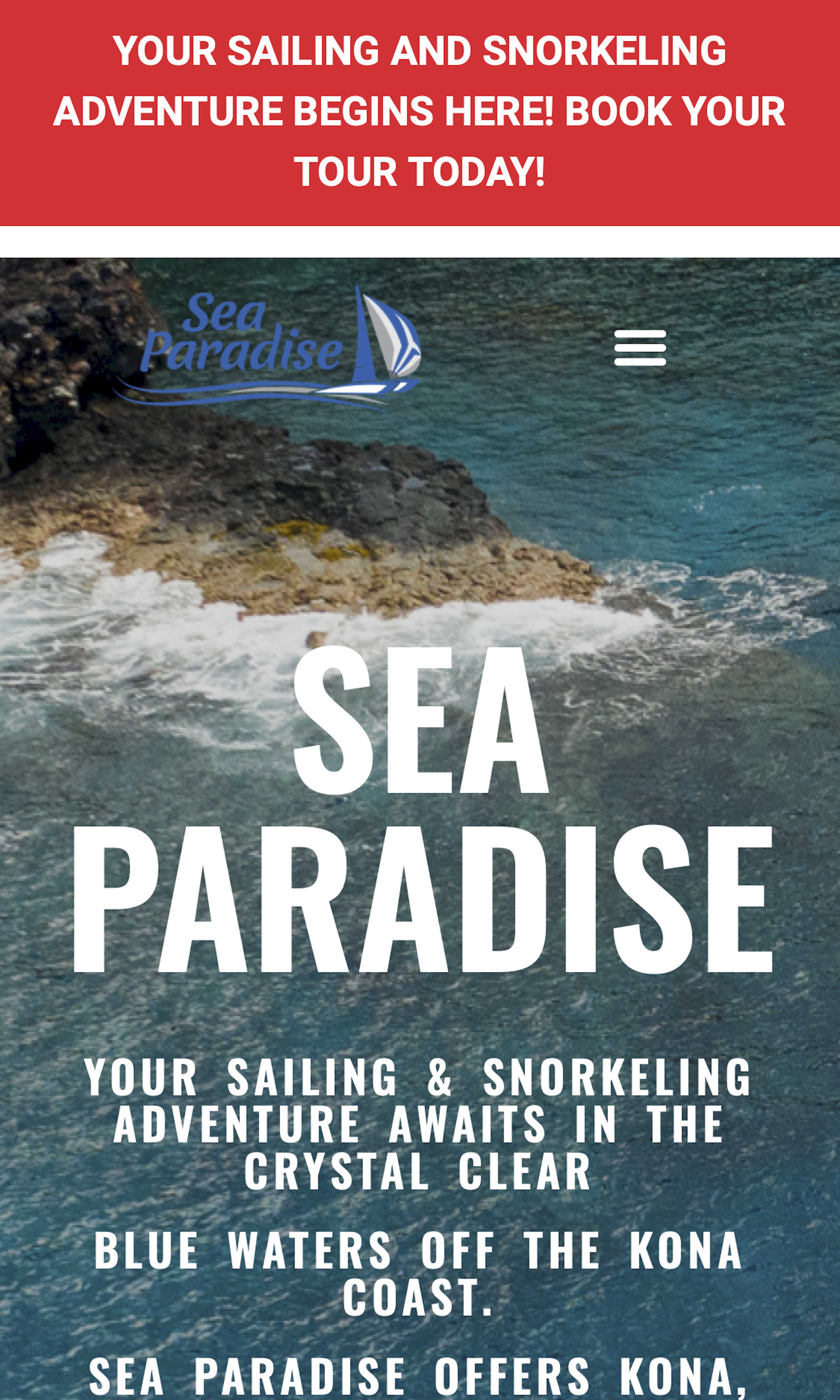Mobile screenshot of Sea Paradise