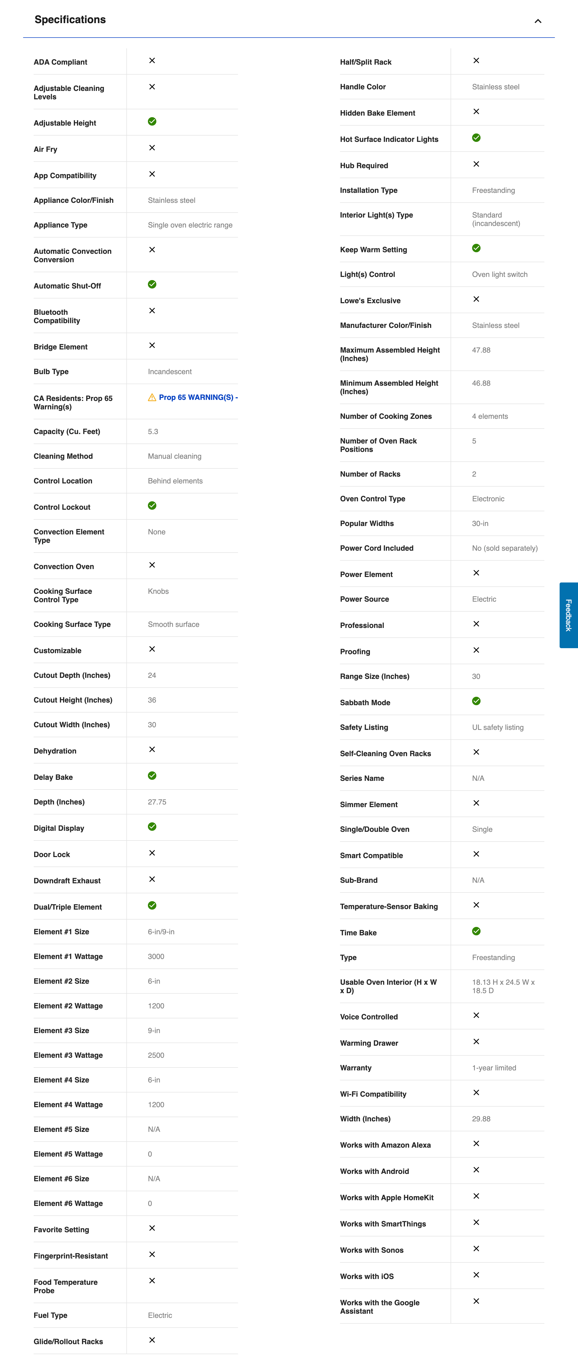 Desktop screenshot of Lowe’s