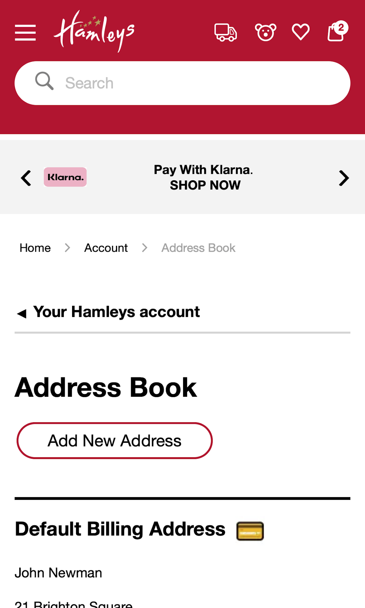 295 ‘Address Book’ Design Examples – Baymard Institute