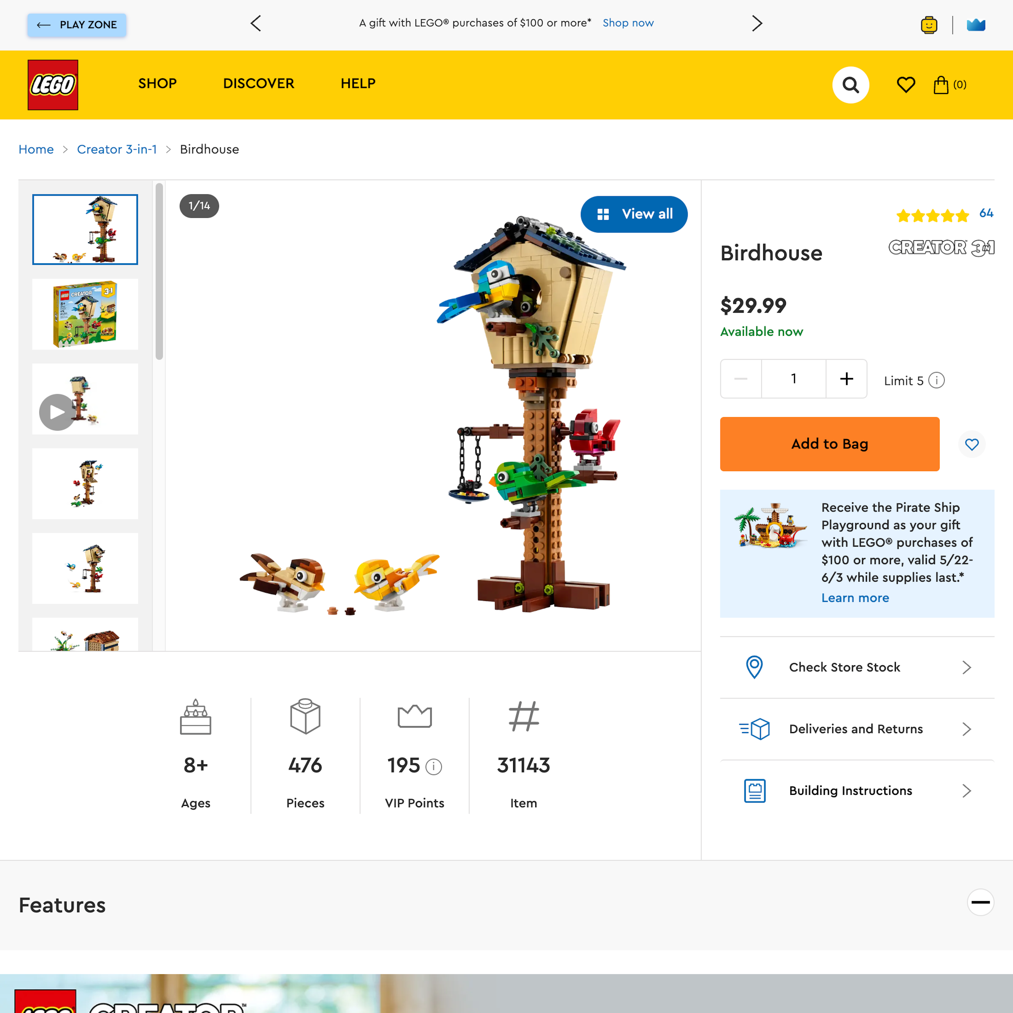 Desktop screenshot of LEGO