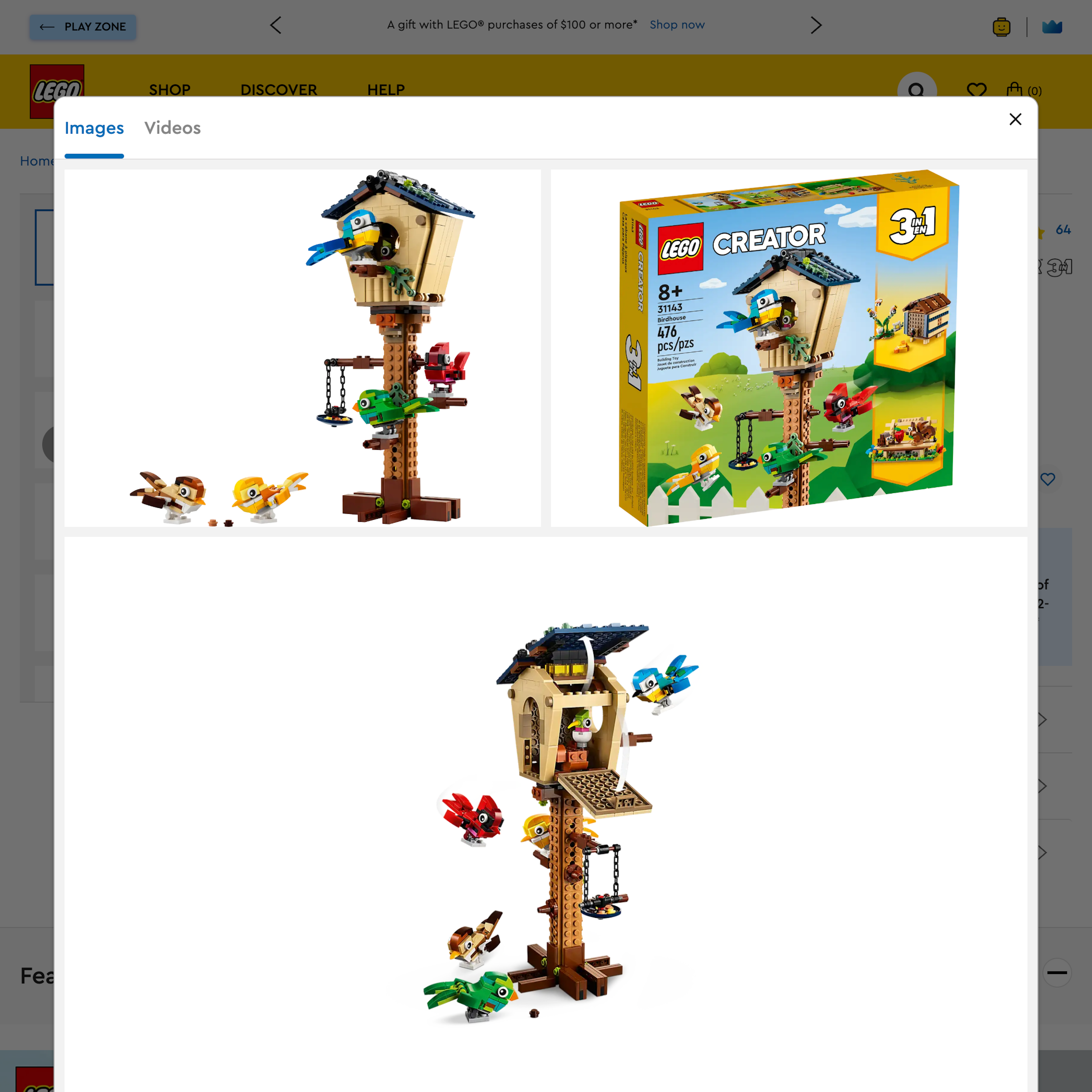 Desktop screenshot of LEGO