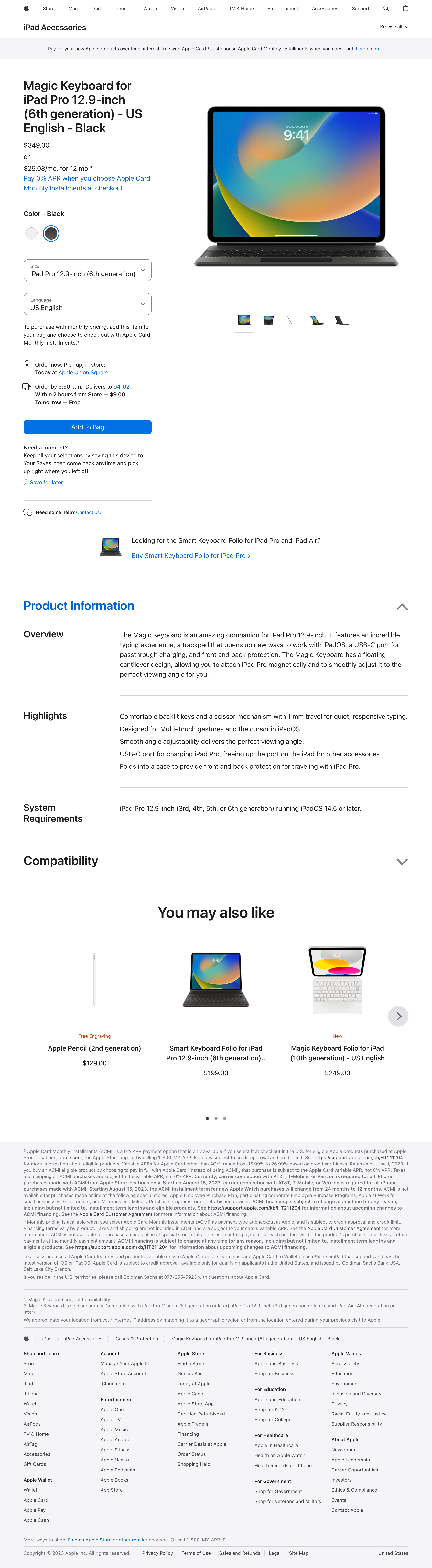 Desktop screenshot of Apple
